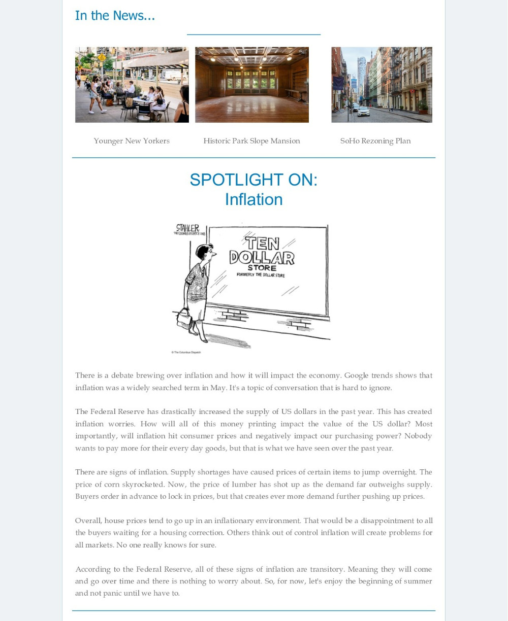May 2021 news